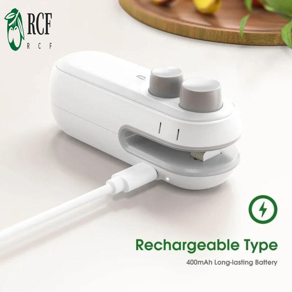Máy bịt nhiệt Mini 2 trong 1 có thể sạc lại cho túi nhựa - Máy bịt chân không di động để sử dụng tại nhà