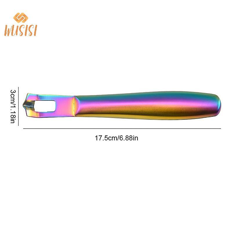 [WUSISI] Dụng cụ gọt vỏ chanh bằng thép không gỉ Dụng cụ gọt chanh chanh chanh Cam cam quýt Dụng cụ gọt vỏ dao Dụng cụ nhà bếp Phụ kiện MỚI