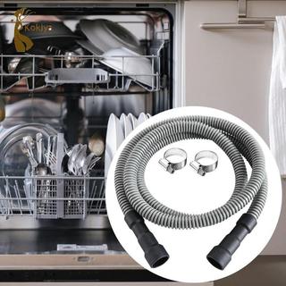 Máy rửa chén Ống thoát nước thay thế Ống nối dài máy rửa chén đa năng có kẹp Ống xả chất thải đa năng Chất liệu PP Thích hợp cho Kitc nhỏ gọn