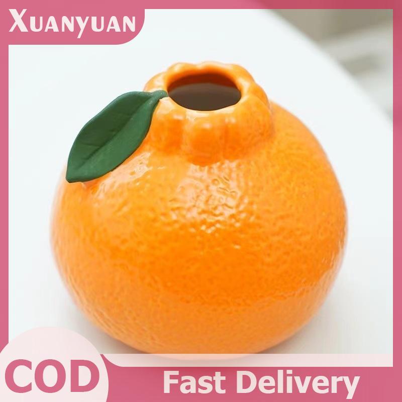 XUAN Cam Hoa Hình Trái Cây Bình Hoa Nhân Dân Bình Nhựa Để Bàn Nghệ Thuật Bình Để Bàn Trang Trí Bunch Centerpieces Trang Trí Nhà VN