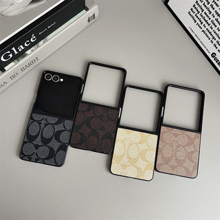 Ốp Điện Thoại Mỏng Da Cứng Cho Samsung Galaxy Z Flip 7 Flip 7FE Z Flip 6 Z Flip 5 Z Flip 4 / 3 Vỏ Chống Sốc