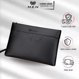 Ví cầm tay nam da cao cấp Men vân tròn kháng nước M.Đ [SIÊU SALE]