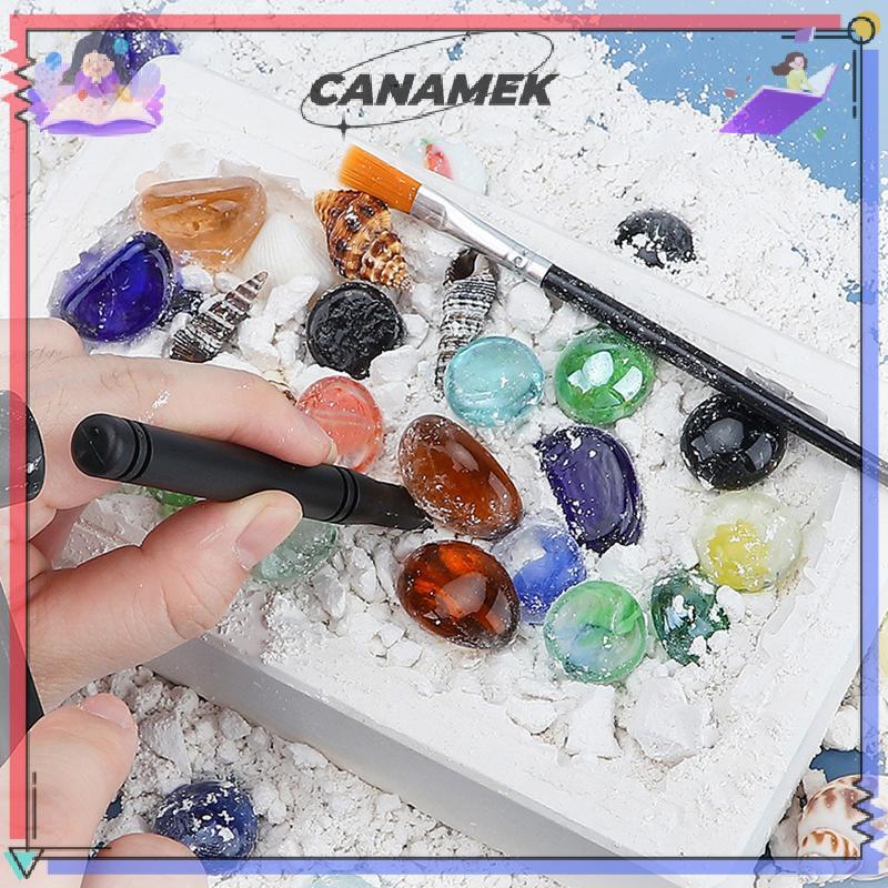 CANAMEK 1 Bộ Đá Quý Đào Kho Báu Khai Thác Kho Báu Trẻ Em Khảo Cổ Khai quật Đồ Chơi CSF