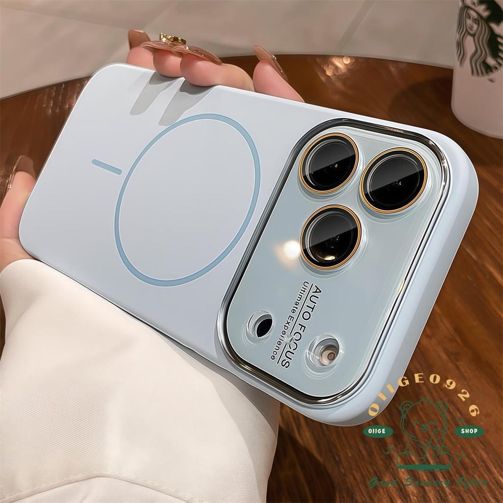 【 Ốp lưng iPhone17 】 Vỏ điện thoại từ tính dạng lỏng màu kẹo iphone17 Pro Max16 15 14 13 cho vỏ iPhone Vỏ mềm silicon TPU chống sốc