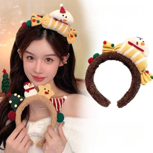 Băng đô hoạt hình Giáng sinh thiết kế candy người tuyết sang trọng
