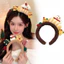 Băng đô họa tiết hoạt hình Giáng sinh với Candy và Người tuyết - Thiết kế sang trọng