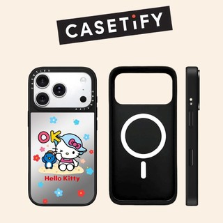 Từ Tính Cô Gái Khóc OK Gương Cứng Ốp Lưng Điện Thoại iPhone 17 Pro Max 17 Air 16 Plus 15 14 13 12 11 Vỏ Chống Sốc