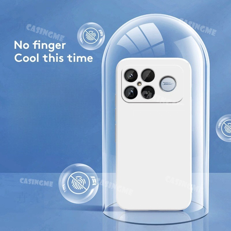 POCO F8 Ultra 2025 Vỏ Lỏng Vuông Cho POCO F8Ultra PocoF8Ultra PocoF8 F8 Pro Ultra 4G 5G 2025 Ốp lưng Silicon Mềm Chống Sốc
