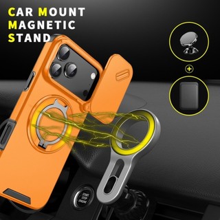 Ốp điện thoại cửa sổ máy ảnh trượt cấp quân sự mới cho IPhone 17Pro Max 11 12 13 14 15 16 Pro Max Vỏ có giá đỡ kim loại được thiết kế đặc biệt dành cho nam Vỏ chống sốc