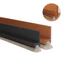 Nút chặn dự thảo cửa GAVESTO, Con dấu cửa bàn chải PVC 100cm, Thiết kế bàn chải chống côn trùng cách âm chuyên nghiệp Quét cửa phòng ngủ