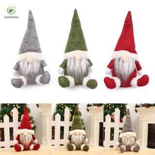 ⭐GROUS⭐Festive Faceless Santa Doll for Holiday Table Decor and Christmas Celebration