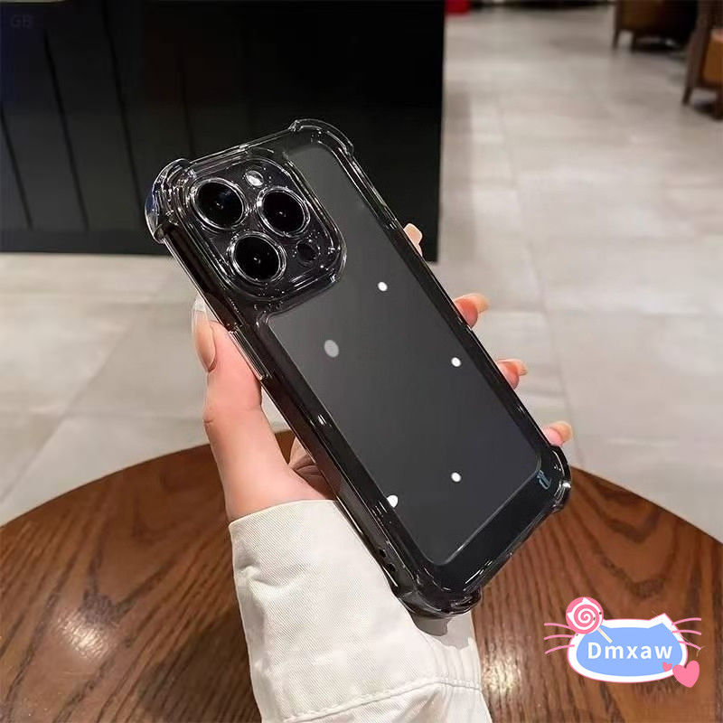 Ốp Điện Thoại Trong Suốt Cho Vivo X200 Pro Mini Ultra X100 X90 X80 X70 X60 X50 Pro Plus X Note 5G 4G Vỏ Sang Trọng Chống Sốc Trong Suốt Ốp Lưng Mềm