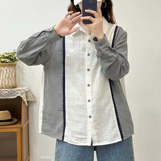 [Hàng có sẵn] Áo sơ mi nữ 100% cotton phiên bản Hàn Quốc phù hợp mùa xuân