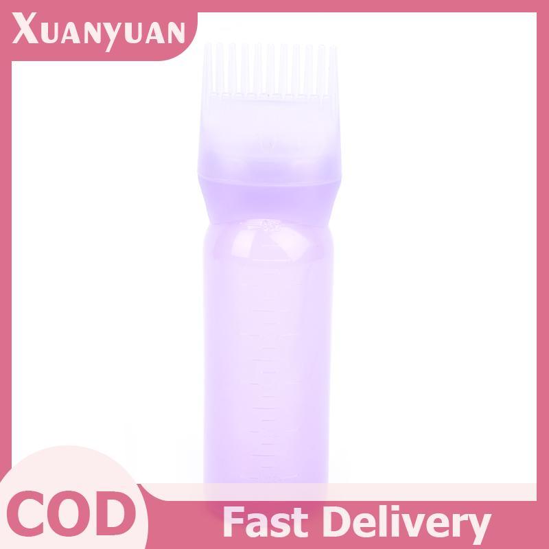 XUAN 170ML Thuốc Nhuộm Tóc Chai Applicator Lược Pha Chế Salon Nhuộm Tóc VN