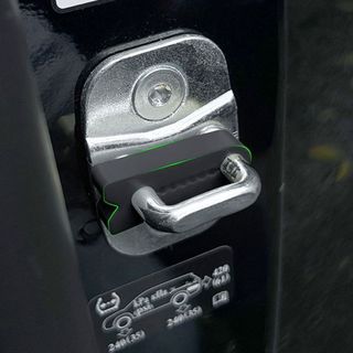 DWELLCO 4 Chiếc Khóa Cửa Ô Tô Âm Thanh Deadener Đệm, Cách Âm Silicon Bảo Vệ Khóa Cửa Ô Tô, Con Dấu Giảm Chấn Bền Đẹp Giảm Chấn Âm Thanh Khóa Cửa Đệm Phụ Kiện Tự Động