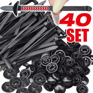 10 / 20 / 40 Bộ Khóa Buộc Cáp Nylon Đa Năng - Dây Buộc Tự Khóa Hạng Nặng