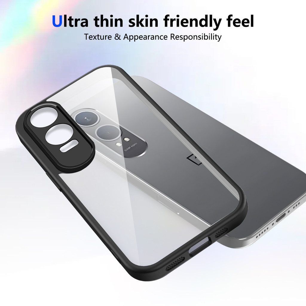 Ốp lưng OnePlus Nord CE4 Lite Vỏ 6.67 inch Model CPH2619, CPH262 Vỏ trong suốt mờ thời trang cho OnePlus Nord CE4 Lite Vỏ điện thoại