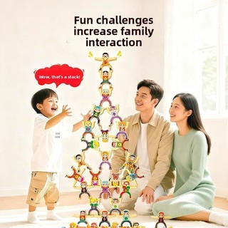 Hercules Xếp Chồng Âm Nhạc Để Bàn Trò Chơi Đồ Chơi Trẻ Em Xếp Chồng Cao Cấp Ahat Cân Bằng Khối Xây Dựng Giáo Dục 3-6-10 Tuổi