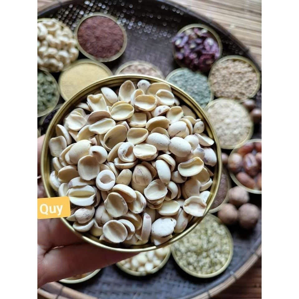 500g Hạt Sen Vỡ Trắng - Nấu Thơm - Giàu Dinh Dưỡng | Hạt Sen Tươi Đồng Tháp
