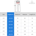 OWLLADE Chó Rách Baggy Quần Jean Cho Bé 12 Tuổi Thanh Thiếu Niên Quần Denim Cho Quần Jean Bé Trai Chống Mài Mòn Z1266 Màu Xanh C03 4T-1 — ảnh 2