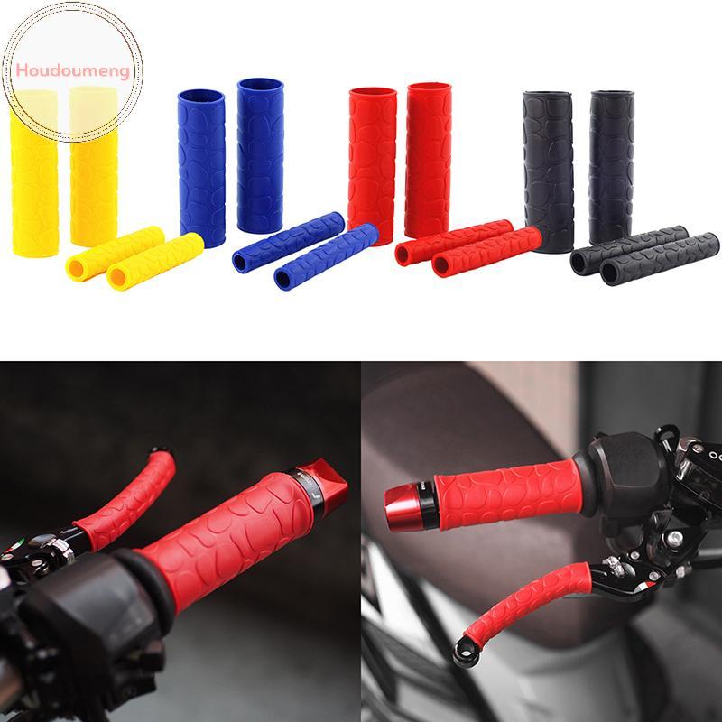 Hooudou 2 Cặp Tay Cầm Đa Năng Bảo Vệ Chống Trượt Thanh Cao Su Xe Máy Tay Cầm Tay Cầm Silicon Tay Ly Hợp Đòn Bẩy Bao VN