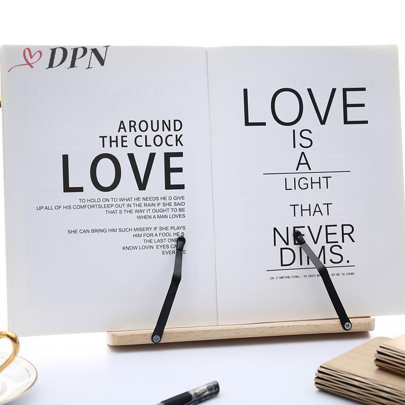 [DPN-t] Giá đỡ đọc sách có thể điều chỉnh Máy tính bảng nấu ăn tại nhà Phòng học Giá đỡ sách có thể gập lại mới
