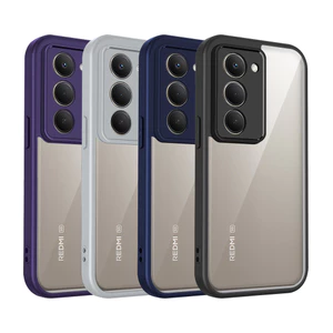 Ốp lưng Redmi 15 5G Vỏ trong suốt mờ thời trang cho Redmi 15 5G Vỏ điện thoại