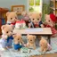 Sylvanian Families Doll and Furniture Set [Biscuit Bear Siblings - Picnic Lunch Set -] FS-60, ST Mark Certified, for ages 3 and up, Toy Dollhouse, EPOCH Corporation.