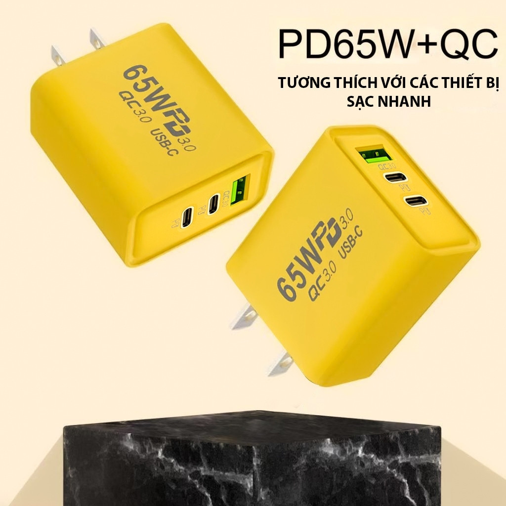 Sạc Nhanh Đa Năng 4IN1 65W / 120W Cao Cấp 1.2M, Dây Dù Chống Đứt - Cho USB-Type C, Type C-Type C, Type C- iP, USB-iP