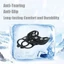 SUNKISSD 1 Đôi Giày Crampons, Chống Trơn Trượt Đa Năng Ice Gripper Spike, Spike 5 / 8 Răng Spike Grips Cleats Mùa Đông Ngoài Trời