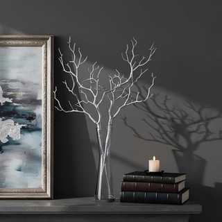 Cành Cây Khô San Hô Giả Trang Trí Nhà Cửa Màu Vàng Bạc Bắc Âu Nhánh Gạc Hươu Nhân Tạo Decor Phòng Khách Để Bàn Tiệc Cưới Phụ Kiện Cắm Bình Hoa Đạo Cụ Chụp Ảnh Vintage Sang Trọng Nhựa Dẻo DIY Cao Cấp Lung Linh Hiện Đại Twig Stem