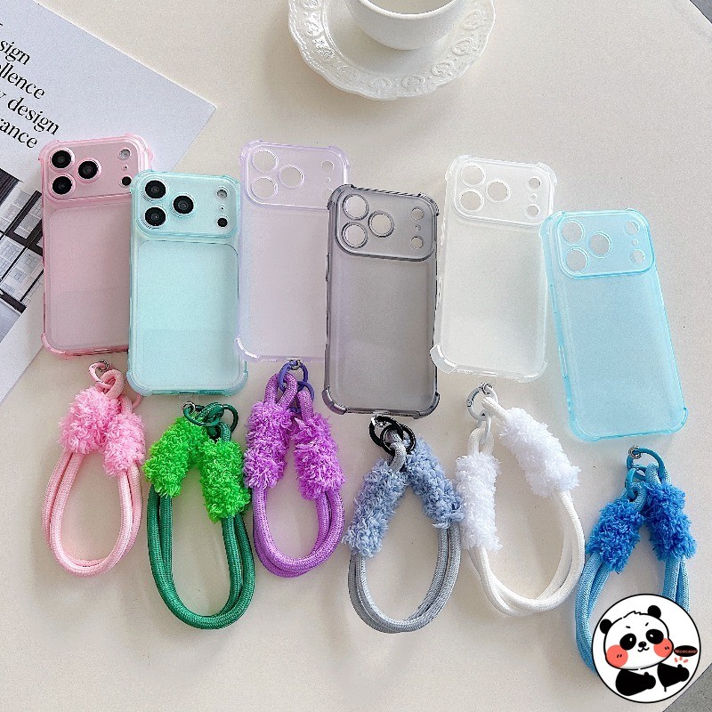 Ốp Điện Thoại Chống Sốc ice Mist Có Dây Buộc Sang Trọng Cho OPPO Reno 15C 15F 15 Pro Max Mini A6 Find X9 Pro Reno15ProMax Reno15ProMini 5G 4G Vỏ AirBag Mềm Mờ
