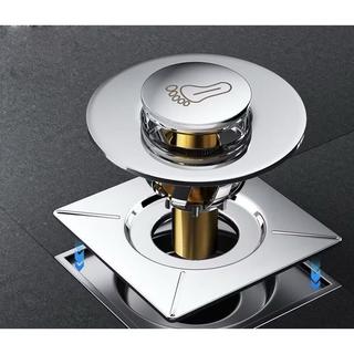 [10x10]Nắp Đậy Cống Vuông 2 Chế Độ Ngăn Và Thoát Nước Sàn Nhà Tắm, Chặn Mùi Và Côn Trùng Hiệu Quả