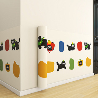 Decal Dán Tường Chống Bẩn Họa Tiết Dễ Thương, Giấy Dán Bếp Chống Dầu Mỡ Cách Nhiệt Chống Thấm Nước
