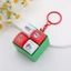 YUJUNI 4 Bàn Phím Chìa Khóa Đồ Chơi, Fidget Giải Nén Chống Căng Thẳng Ngón Tay Bàn Phím Trò Chơi Móc Khóa, Giảm Căng Thẳng Quà Tặng Giáng Sinh Nút DIY Keycap Túi Sáng Tạo Mặt Dây Chuyền Bé Trai Bé Gái