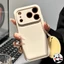 Ốp Điện Thoại 3D Bulge Cho iPhone 17 Air Pro Max 16 15 14 Plus 13 12 11 Pro Max 17ProMax 16ProMax Vỏ Chống Sốc Mềm Màu Trơn Đơn Giản Dễ Thương