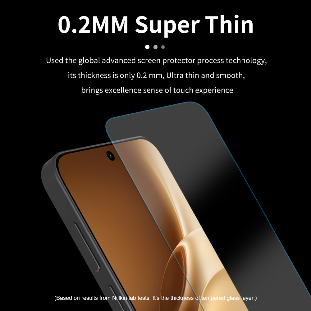 Nillkin Dành Cho Vivo X300 Ultra / X300 Pro H + PRO Độ Phủ Nửa Cao Trong Suốt Siêu Mỏng 0.2 Mm Kính Cường Lực Bảo Vệ Màn Hình Phim