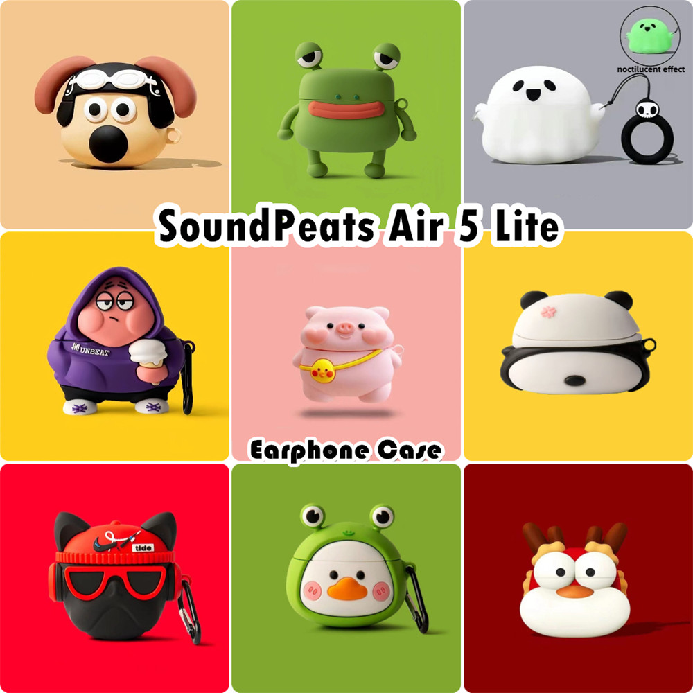 [Ngôi sao tương lai] Dành cho vỏ SoundPeats Air 5 Lite Vỏ tai nghe silicon mềm hoạt hình sáng tạo