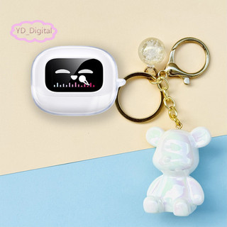 Dành Cho Ugreen EchoBuds Magic / T6 Magic Tai Nghe TPU Trong Suốt Vỏ Bảo Vệ Tai Nghe Vỏ Mềm Vỏ Bảo Vệ Tai Nghe Transpent Có Mặt Dây Chuyền