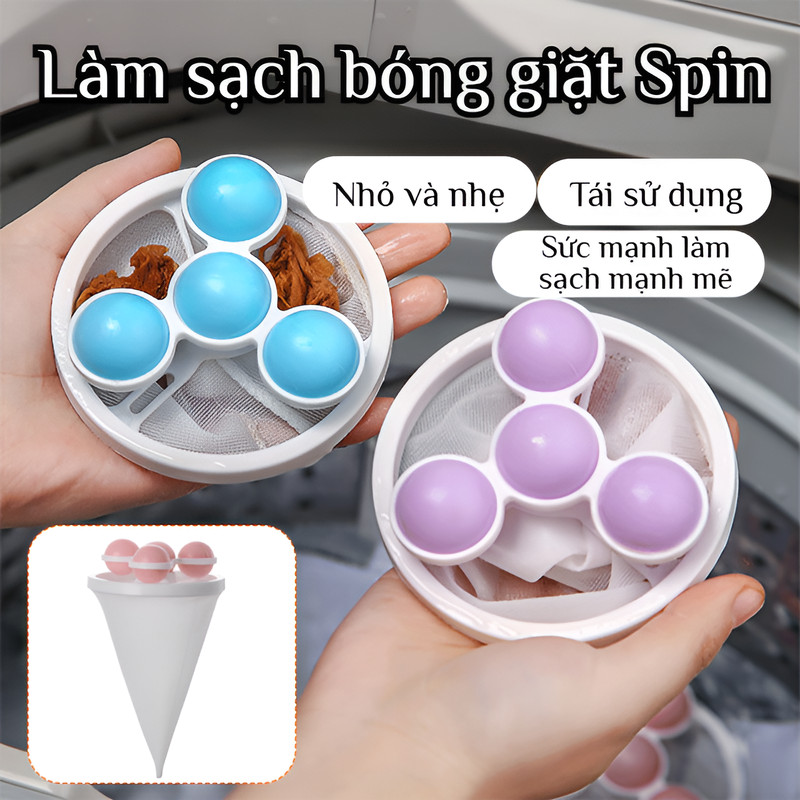 ❤️Chính Hãng❤️Bóng giặt vắt / Bóng giặt lọc tóc / Bóng giặt quần áo / Bóng giặt máy giặt gia dụng/Bóng giặt silicon tái sử dụng / Bóng giặt để làm sạch quần áo và lông thú cưng / Bóng giặt chống rối / Bóng giặt làm sạch hiệu quả