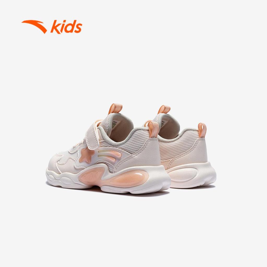 ANTA Kids Flash Shoes Giày Tập Đi Bé gái 3225D0006 Size 22-27 Phát Sáng, Thoải Mái Vận Động, Đàn Hồi
