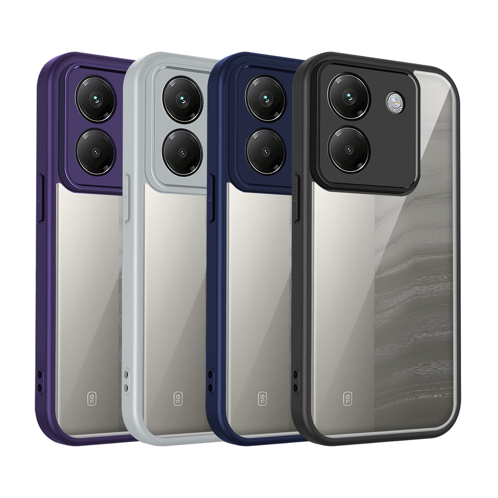 Ốp lưng Xiaomi Poco M7 Pro 5G Vỏ 6.67 inch Vỏ trong suốt mờ thời trang cho Xiaomi Poco M7 Pro 5G Vỏ điện thoại