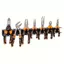 PURECOTTON0 1 Cái Giá đỡ Kìm, Giá treo tường dụng cụ cầm tay có tuốc nơ vít, Kìm búa Xưởng thép Phụ kiện Dụng cụ sắp xếp lưu trữ dụng cụ