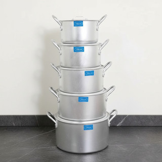 Nồi Nhôm Cao Cấp Nhiều Size Từ 20cm- 38cm Dày Dặn Chắc Chắn - Trường An VN