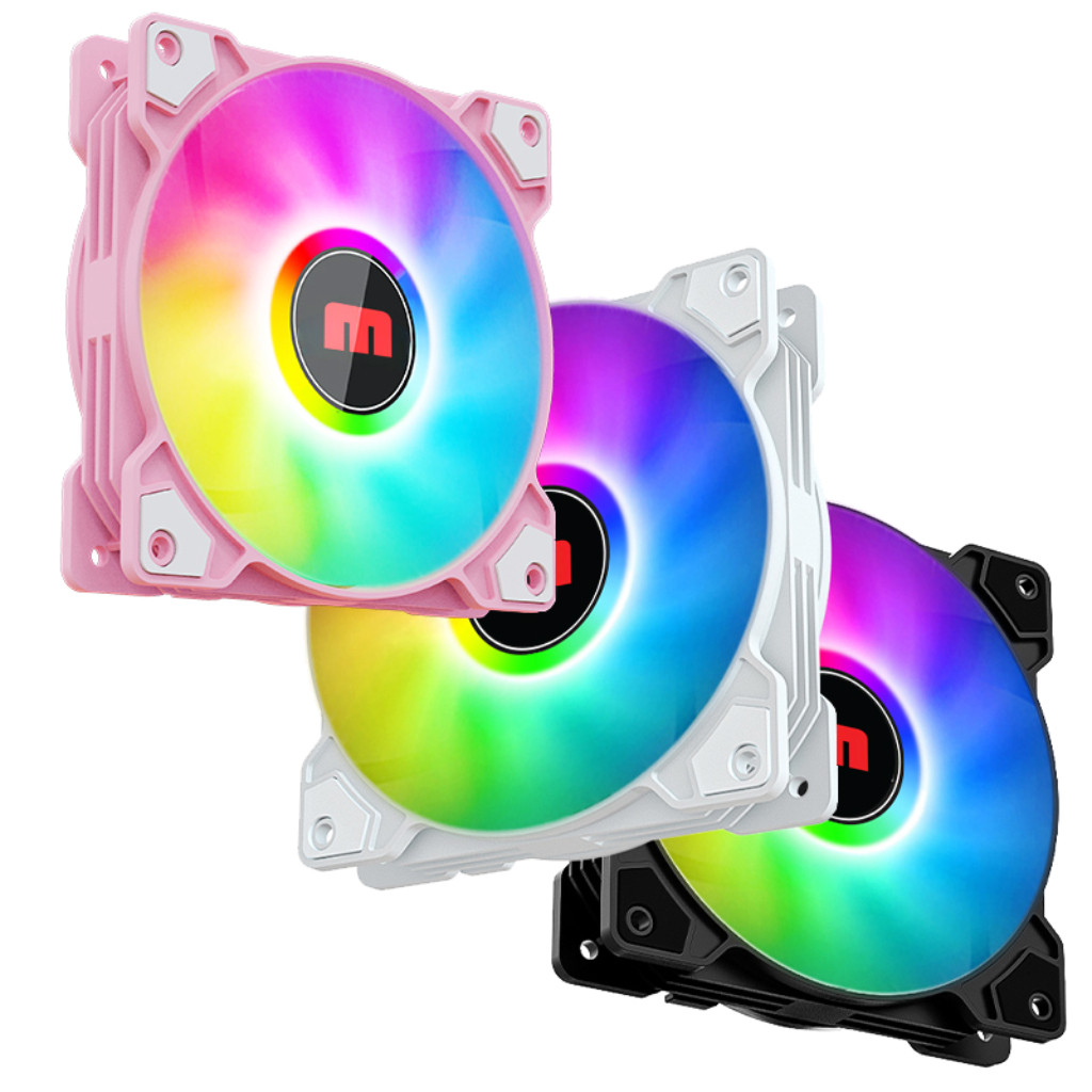 FAN MAGIC FC-01/ FC-02/ FC-03 (BLACK/ WHITE/ PINK FIXED RGB CỐ ĐỊNH ...