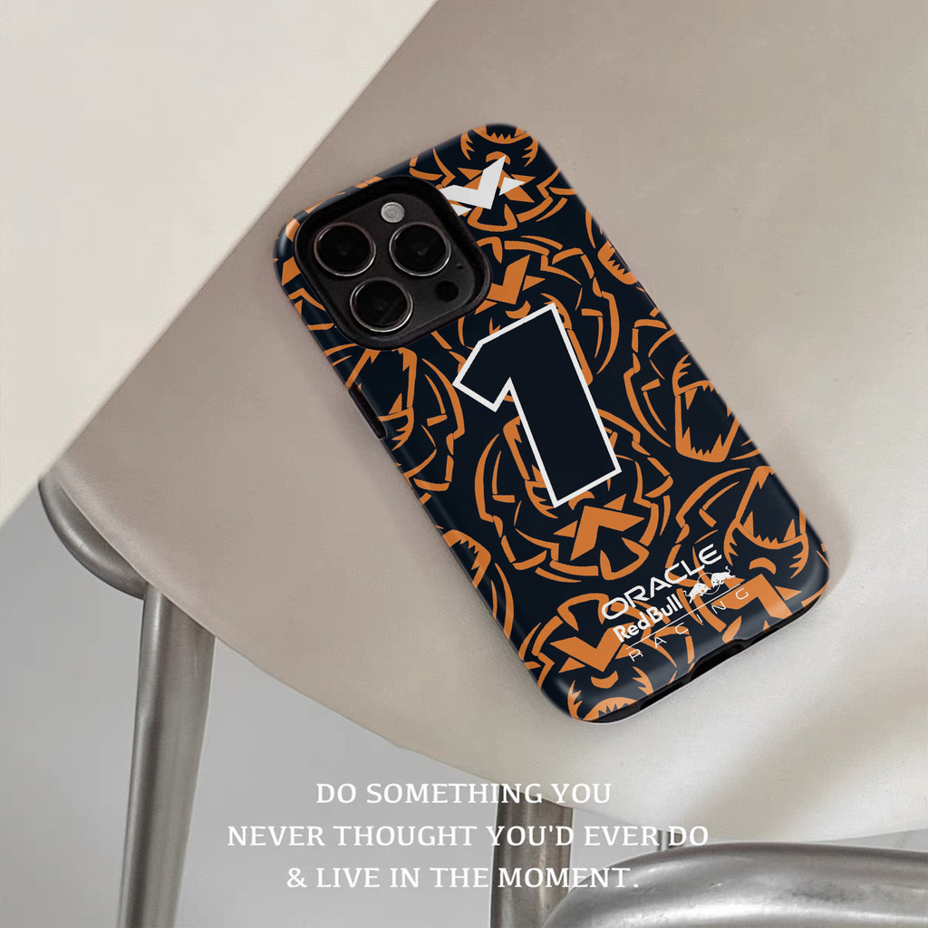 Ốp điện thoại Red Bull NO.1 thích hợp cho iPhone17 16Pro 16e 15ProMax 14Pro 13 12 13mini Samsung S24 S22 S25 2in1 ốp lưng cứng bóng