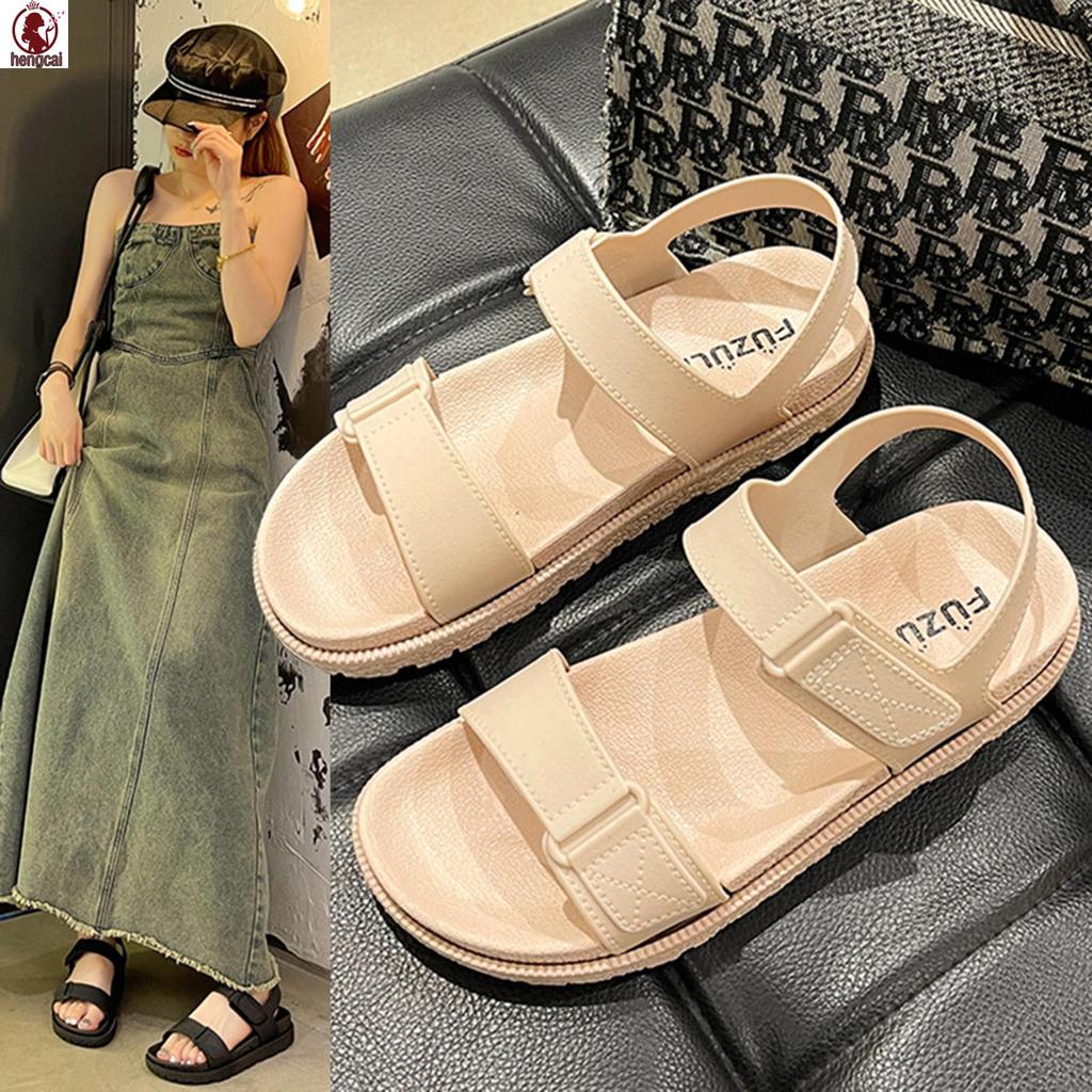Dép gai dầu mùa hè dành cho nữ Xăng đan mũi mở chống trượt Thích hợp để mua sắm Đi bộ trong nhà