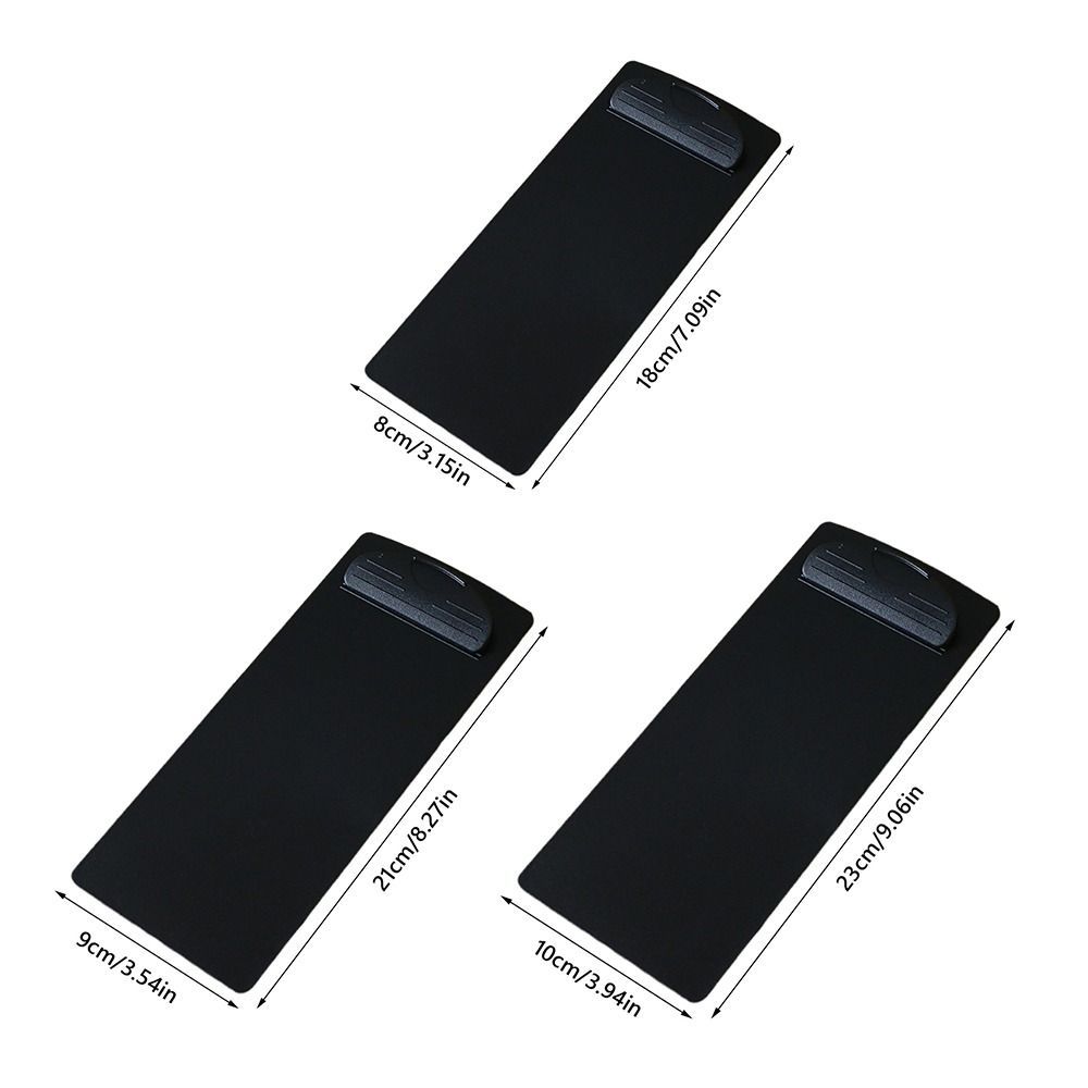 Tấm hỗ trợ viết YMIFI, Kẹp thực đơn bằng nhựa đa chức năng, Bảng điều khiển nhiều kích thước nhiều màu chất lượng cao