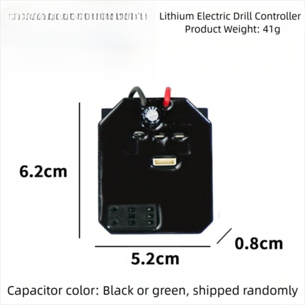 Bo mạch chủ điều khiển máy khoan điện NORDICLIFE, Bảng mạch Công tắc tốc độ Lithium không chổi than, Công tắc tốc độ Bộ điều khiển 18V-21V Phụ kiện bo mạch chủ