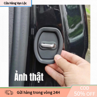 【vạn】4 Miếng Đệm Khoá cửa Silicone Chống Va Đập Chống Sốc Tránh Chống Han Rỉ Hiệu Quả, Đệm giảm chấn cửa xe ô tô